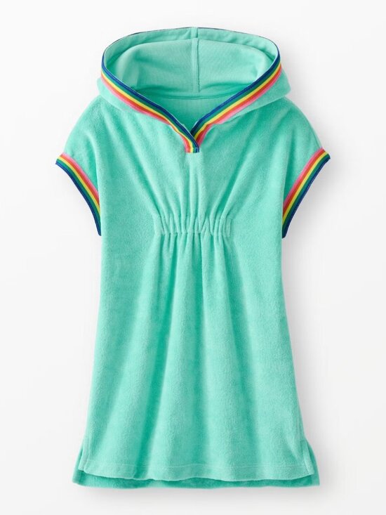 Hanna Andersson Other - Hanna Andersson Loop Terry Hoodie Cover Up Retro Green 6-7 girls